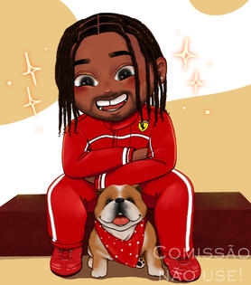 Chibi Fullbody + Animal